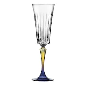Conjunto de 6 Taças para Espumante 210ml Degradé Transparent