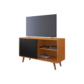 Rack para TV até 43 Polegadas Carinho JCM Móveis Cinamomo/Preto