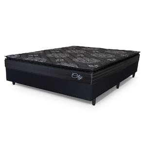 Cama Box Casal King Colchão Com Molas Ensacadas Top Hellen