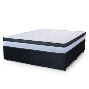 Cama Box Casal Queen Colchão - Molas Ensacadas Dunas Hellen