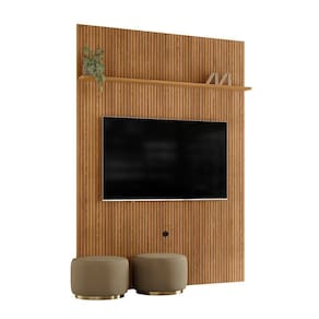 Painel Piso Teto New Interlagos - 7 Decor Cumaru