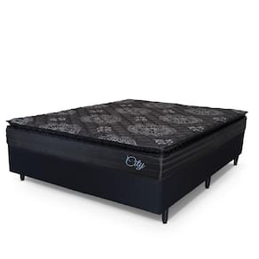 Cama Box Casal Colchão Com Molas Ensacadas City Top Hellen