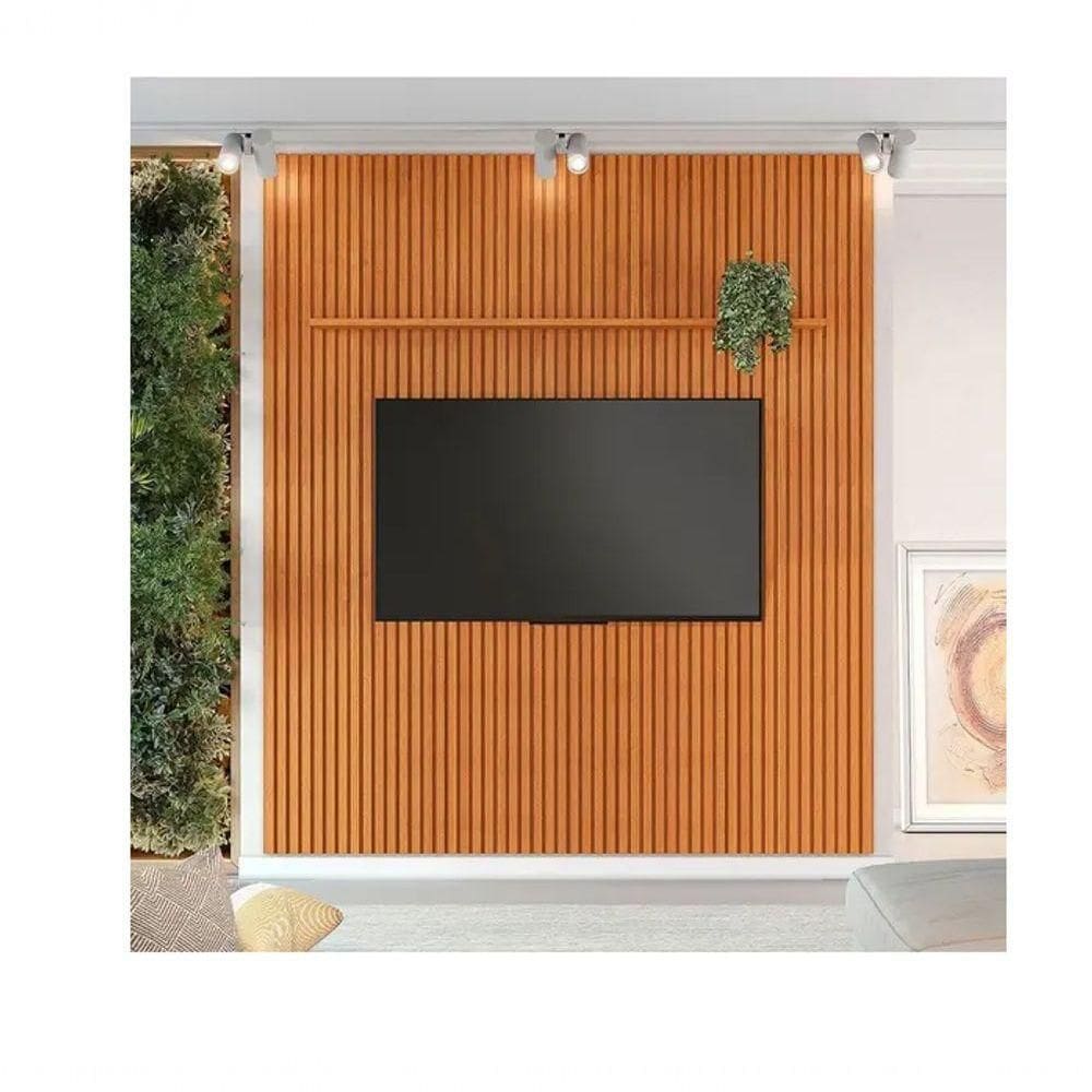 Painel Riso Ripado 2,40x2,07cm Jcm Movelaria - Cinamomo