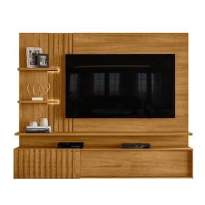 Painel Bancada Suspensa Para 60 Polegadas Atena - 7 Decor Cumaru