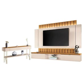 Home Suspenso Illusion E Aparador Vivant Cinamomo Off White - Hb Móveis