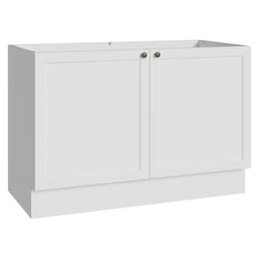Balcão Gabinete De Pia 120 Cm (sem Tampo) Branco Vik Madesa Branco