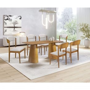 Sala De Jantar 6 Cadeiras 1,80x0,90m Brindisi Art Salas