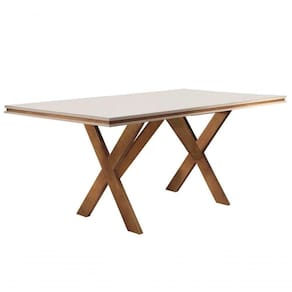 Mesa De Jantar Moderna - Nobre-2,0x1,0m - Requinte Salas