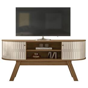Rack Bancada 55 Pol 136 Cm Atlanta Madetec Off White