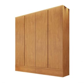 Guarda-roupa 4 Portas 5 Gavetas Mdf Paris-nature Bianchi