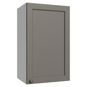 Armário Aéreo 40 Cm 1 Porta Branco/cinza Vik Madesa Branco/cinza