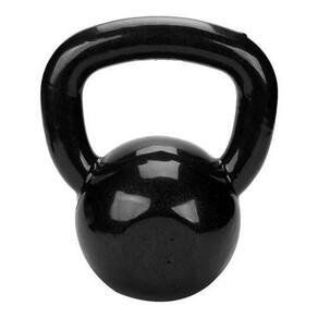 Kettlebell 16KG Emborrachado Preto