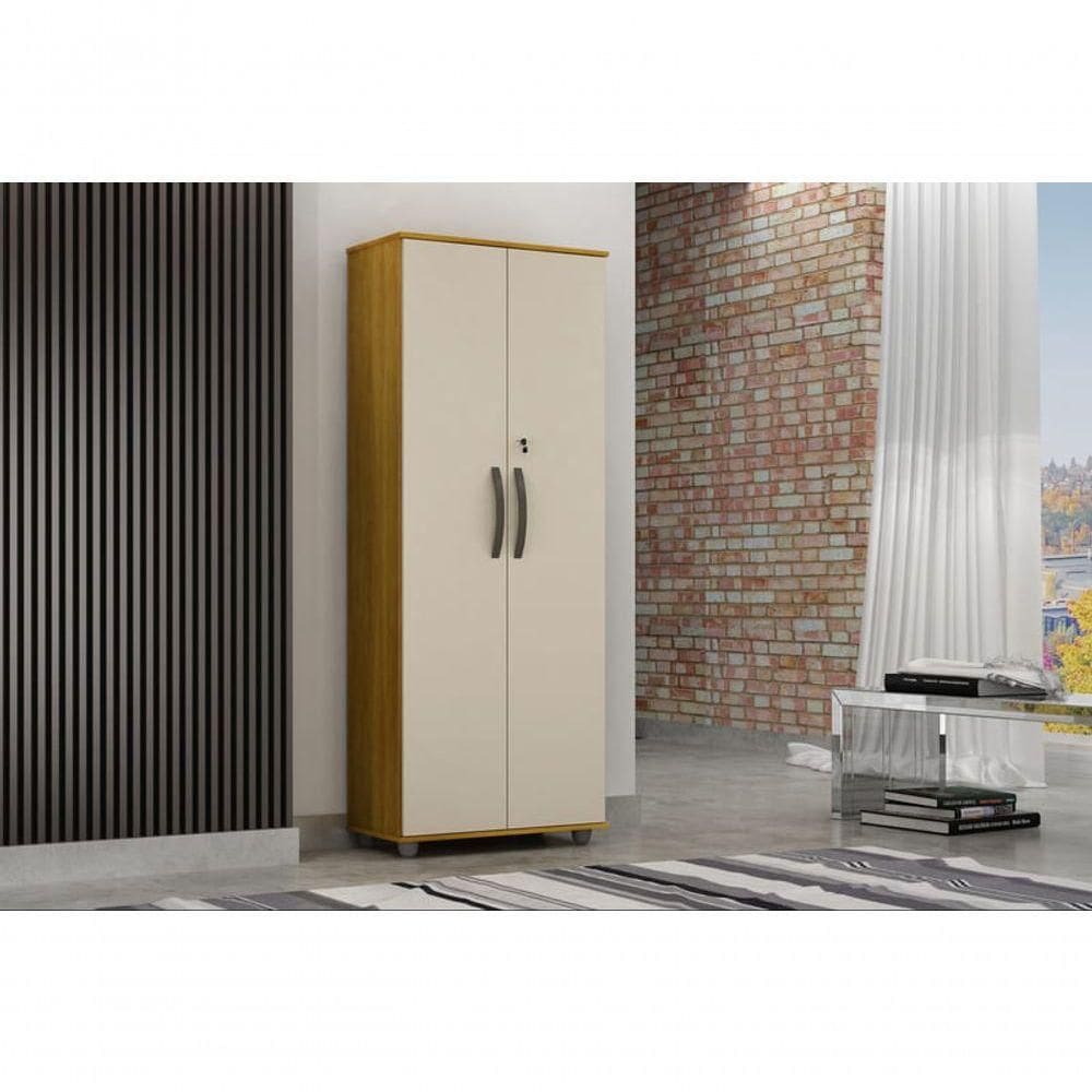 Armário Multiuso - Caio-cinamomo-off White - Chf Móveis