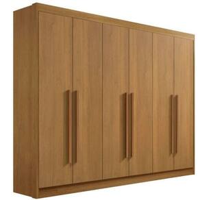 Guarda Roupa Casal 6 Portas 7 Gavetas - New Athos-cinamomo - Móveis D`doro