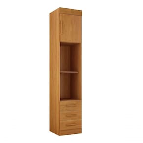 Modulado Mesa De Cabeceira 3 Gavetas - Orion-cinamomo - Leifer Móveis