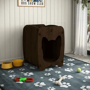 Mesa De Cabeceira Casinha Pet Dog Malbec