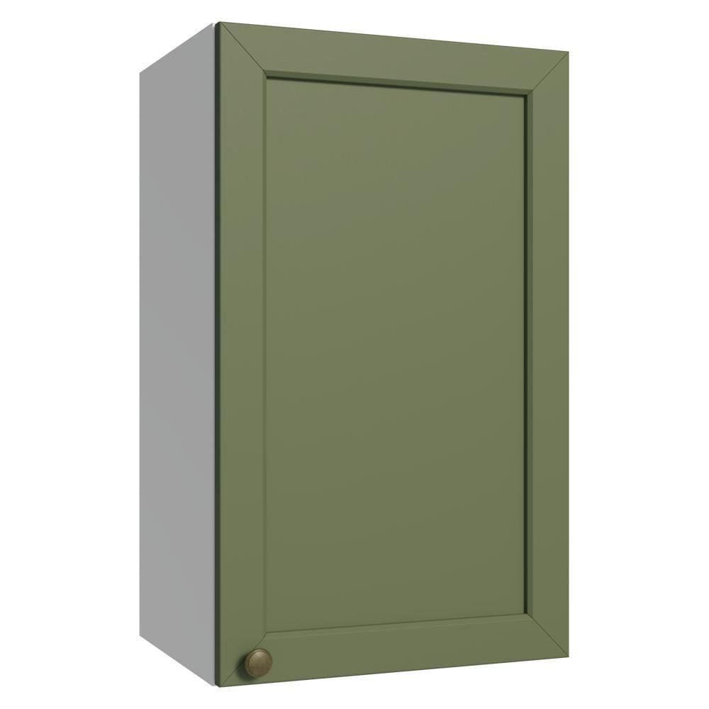 Armário Aéreo 40 Cm 1 Porta Branco/verde Vik Madesa Branco/verde