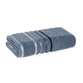Toalha De Rosto Lumina Fio Penteado Max Karsten Azul Sereno/azul