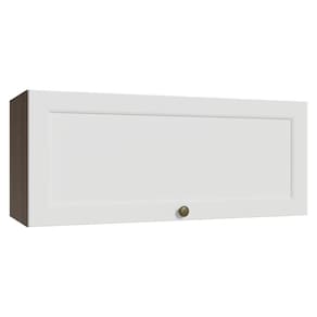 Armário Aéreo 80 Cm 1 Porta Basculante Rustic/branco Vik Madesa Rustic/branco