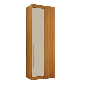 Modulado Canto 1 Porta - Orion-cinamomo-off White - Leifer Móveis