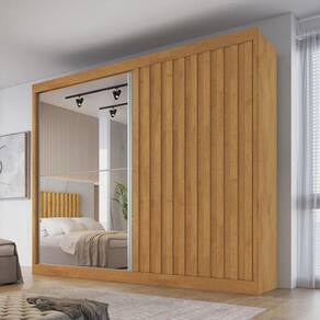 Guarda Roupa Casal 100% Mdf 4 Gavetas - Atlanta - Made Marcs