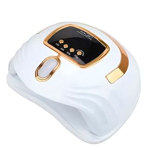 Máquina Seca Esmalte Profissional Sun S5 Dourada Unha Gel
