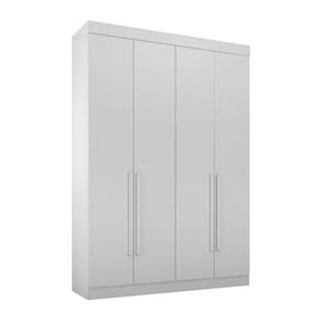 Modulado 4 Portas 3 Gavetas - Orion-branco - Leifer Móveis
