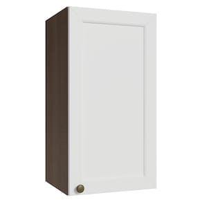 Armário Aéreo 35 Cm 1 Porta Rustic/branco Vik Madesa Rustic/branco