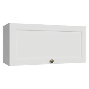 Armário Aéreo 70 Cm 1 Porta Basculante Branco Vik Madesa Branco