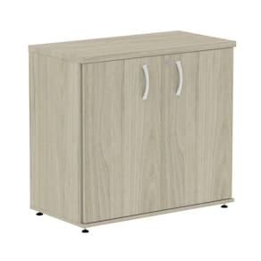 Armário Baixo P25 Pandin 80 Cm (largura) Em Mdp Cor Castanheira Natural Com 2 Portas 1 E Prateleira