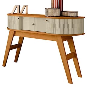 Aparador Para Sala 1 Gaveta 136 Cm Estoril Madetec Cumaru Opala