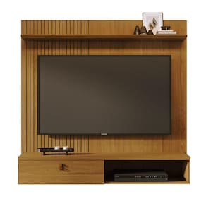 Painel Bancada Suspensa Para 60 Polegadas íris - 7 Decor Cumaru