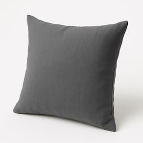 Almofada 42cm Decorativa Suede Fofinha Para Sofá E Cadeira Cinza