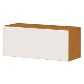 Armário Aéreo Geladeira Luana 2006804 Cinamomo Branco - Aramóveis