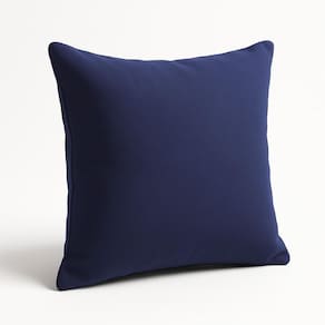Almofada 42cm Decorativa Suede Fofinha Para Sofá E Cadeira Azul Marinho