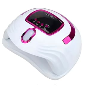 Máquina Seca Esmalte Profissional Sun S5 Cor Rosa Unha Gel