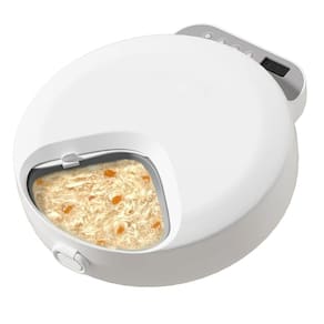 Comedouro Automatico Raçao Pet Gato Cachorro Animais Programavel Horario Dieta Comida Petisco Casa Viagem Petshop