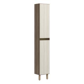 Paneleiro 2 Portas 221X35cm MDF Kali 12228 Carvalho Toq Bianco Toq Nicioli