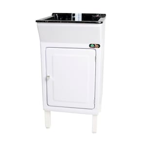 Tanque de Lavar Roupa Fiberblu Viena 20L Granitado Preto