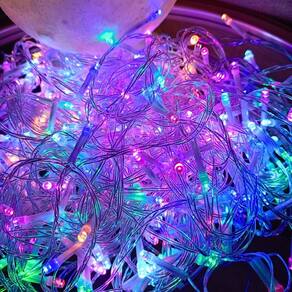 Pisca Pisca 100 LEDs Colorido 8 Funções 10Mts Decoração