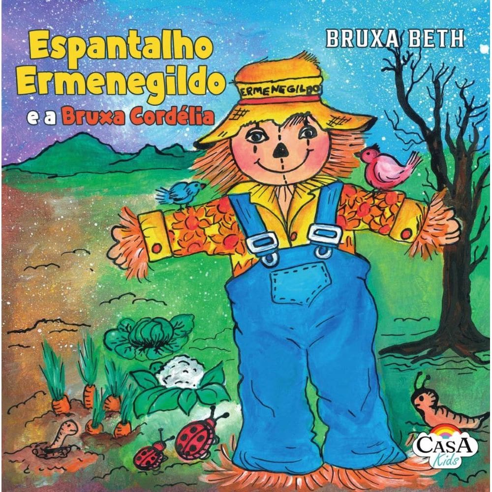 Espantalho Ermenegildo e a bruxa cordélia