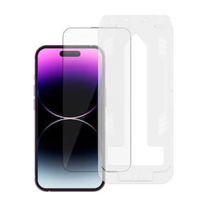 Película iPhone 15 Pro Max Originais iPlace, Antibactéria, Transparente
