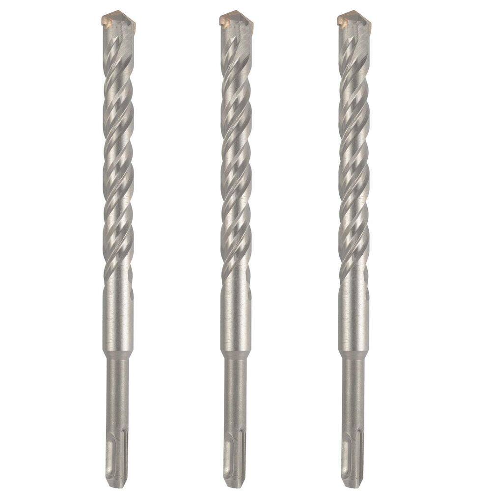 Kit 3 Broca Sds 18Mm X 210Mm Metal Duro Widea Furar Concreto