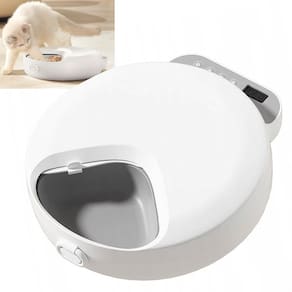 Comedouro Automatico Raçao Gato Cachorro Cao Horario Programavel Dieta Petisco Comida Petshop Viagem Casa