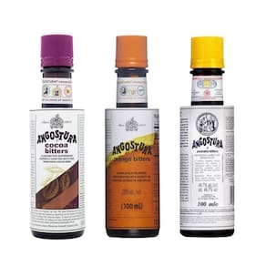 Kit 3 Bitter`s Angostura 100ml - Orange + Cocoa + Aromatic