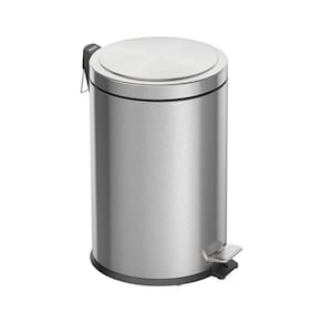 Lixeira Tramontina Brasil Plus Com Pedal 20l Redonda Scotch Brite Unica