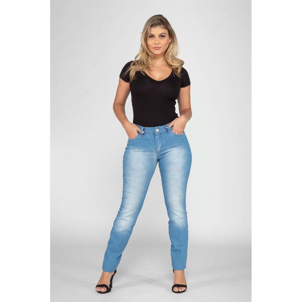 Calça Jeans 7864 Azul Claro Bella Canvas [F075]