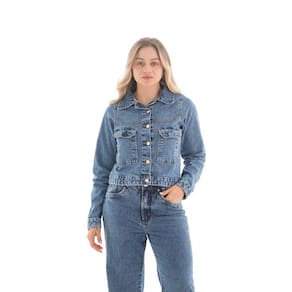Jaqueta Jeans Feminina Arauto Comfy