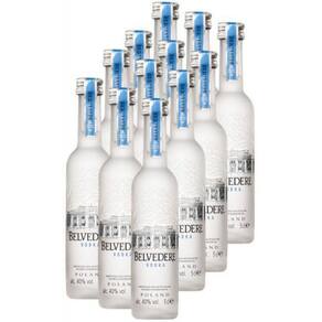 Kit 12 Vodkas Belvedere de 50ml