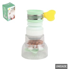 Arejador de Torneira Plástico 8cm Filtro Articulado - Tudo em Caixa